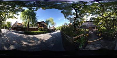 橋上から望む絶景。