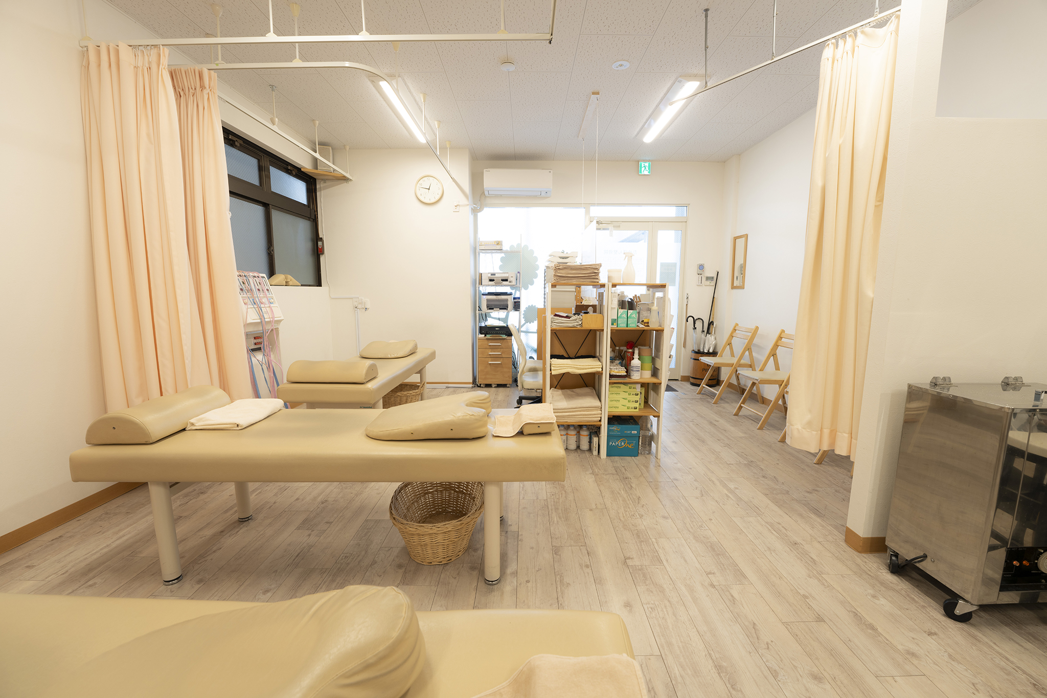 院内はいつも清潔