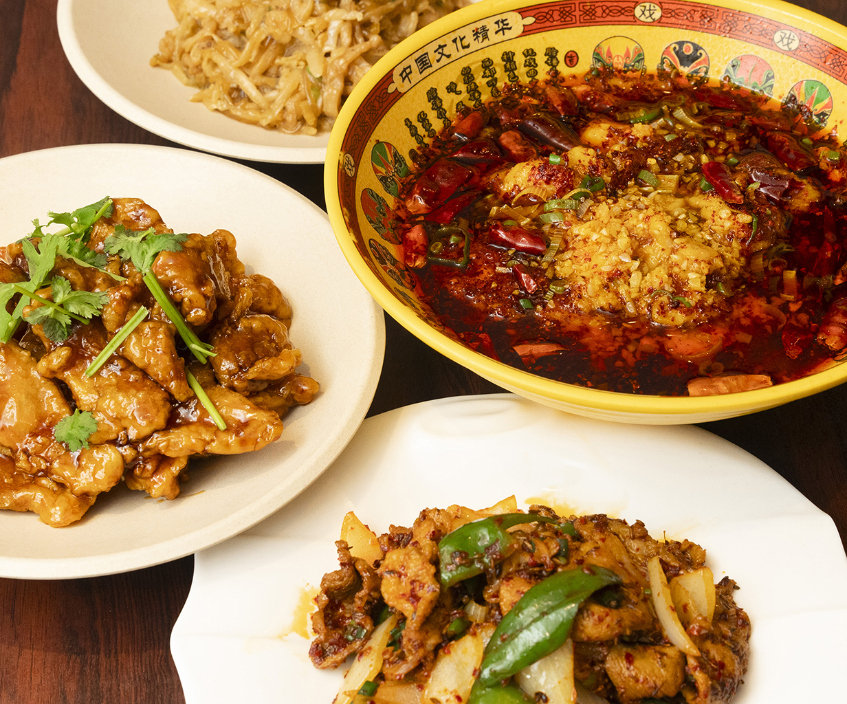 ボリューム満点の中華が自慢！