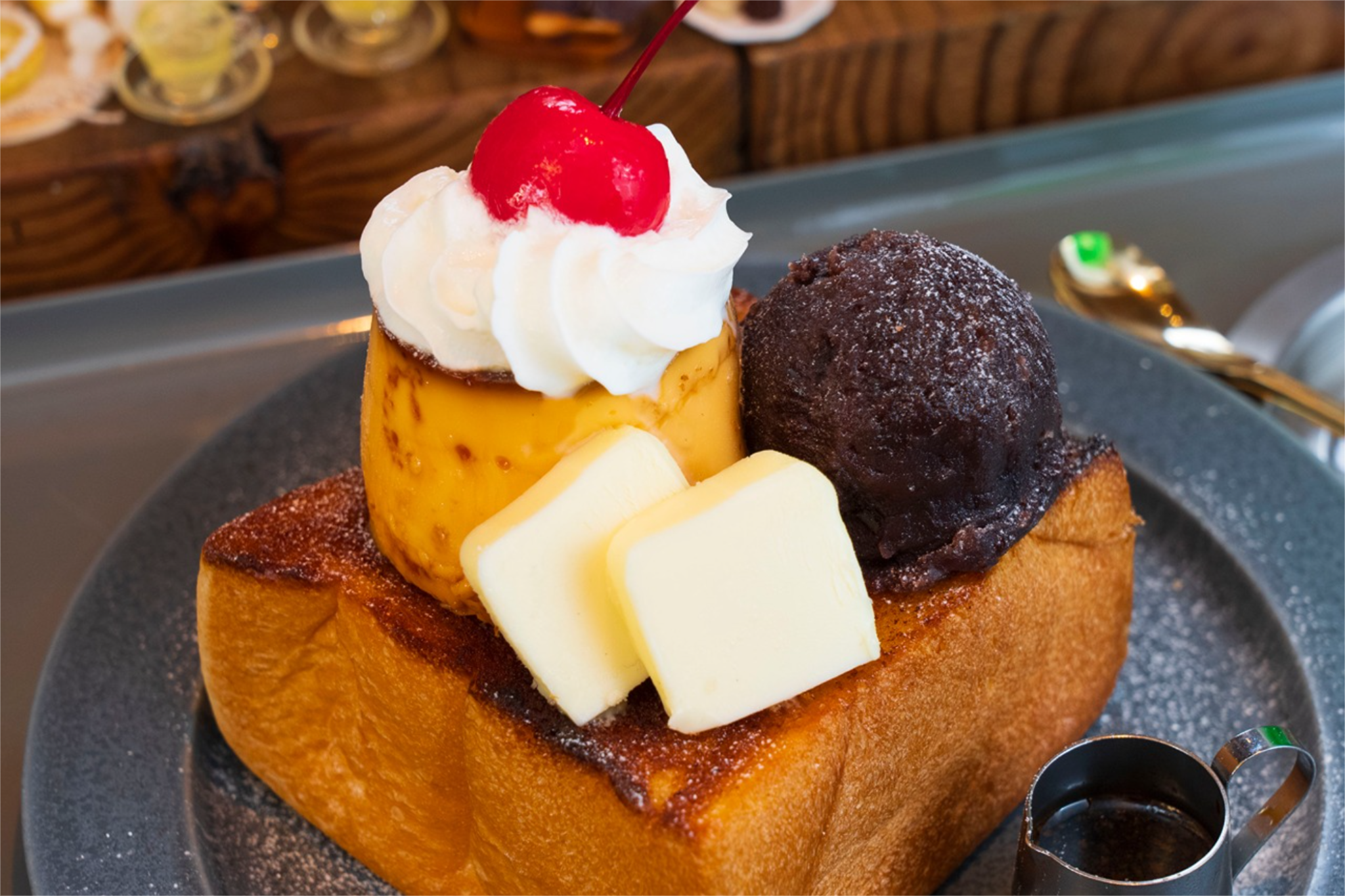 あんバタープリントースト